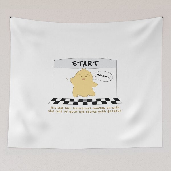 Item preview, Popo-Life starts with goodbye designed and sold by boobooadieu ..