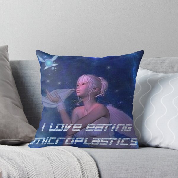 Artikelvorschau, Ich liebe es, Mikroplastik zu essen, Fairy Cybergirl entworfen und verkauft von staticc.