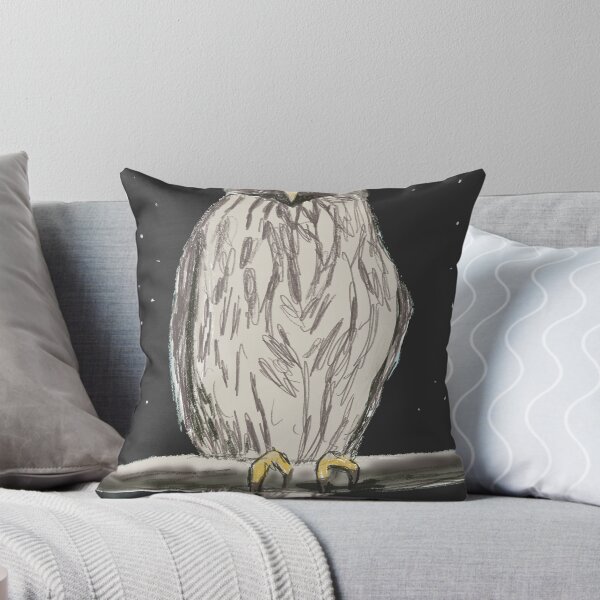 Item preview, Barking owlblack designed and sold by Anna Just Art.