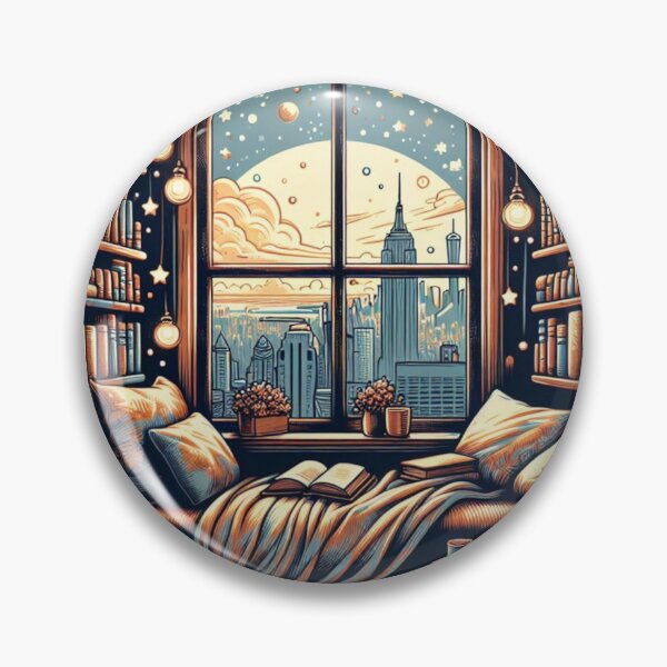 Item preview, Book Nook designed and sold by NeonNestAppr.