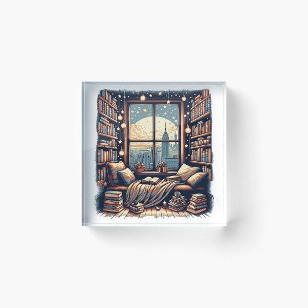Item preview, Book Nook designed and sold by NeonNestAppr.