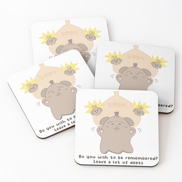 Item preview, Toto-Leave Debts designed and sold by boobooadieu ..