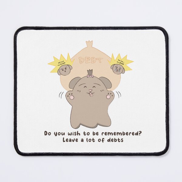 Item preview, Toto-Leave Debts designed and sold by boobooadieu ..