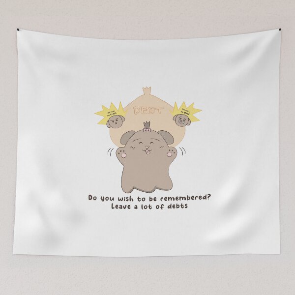 Item preview, Toto-Leave Debts designed and sold by boobooadieu ..
