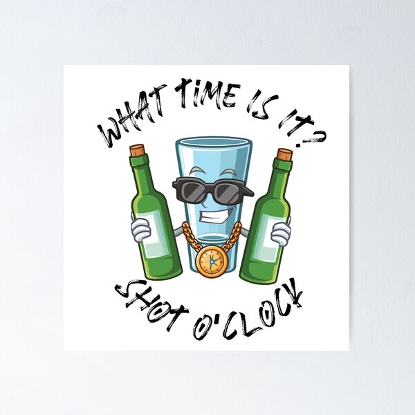 Item preview, Shot o'Clock designed and sold by itsartbywhit.