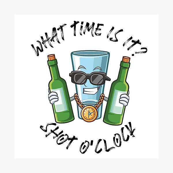Item preview, Shot o'Clock designed and sold by itsartbywhit.