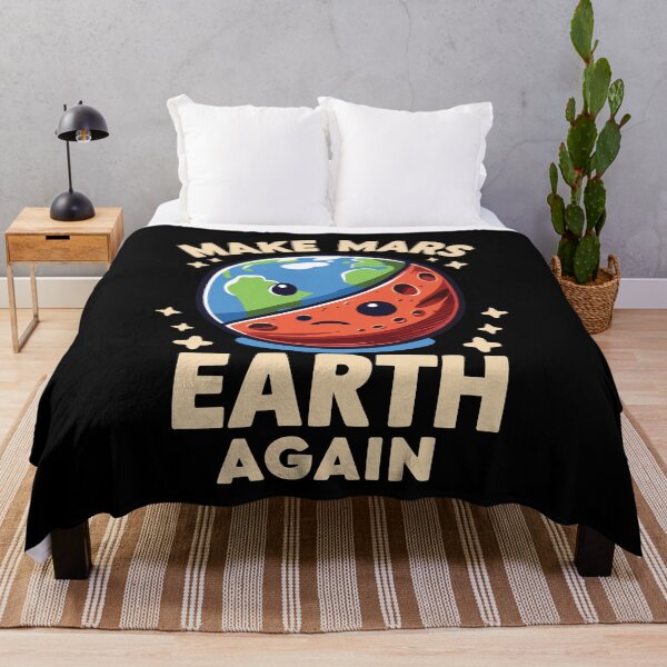 Item preview, Make Mars Earth Again Planet Funny  designed and sold by CG Studio.