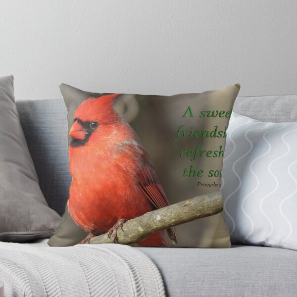 Item preview, Cardinal - Proverbs 27:9 designed and sold by JoanneKenney.