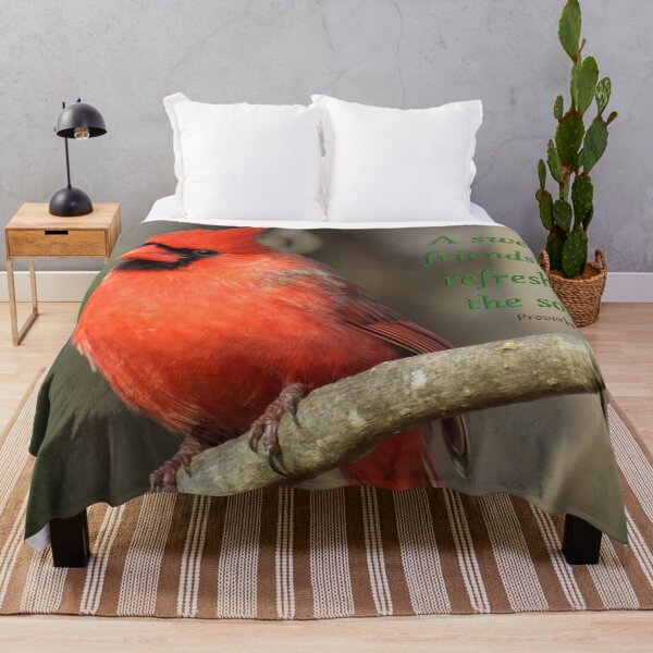 Item preview, Cardinal - Proverbs 27:9 designed and sold by JoanneKenney.
