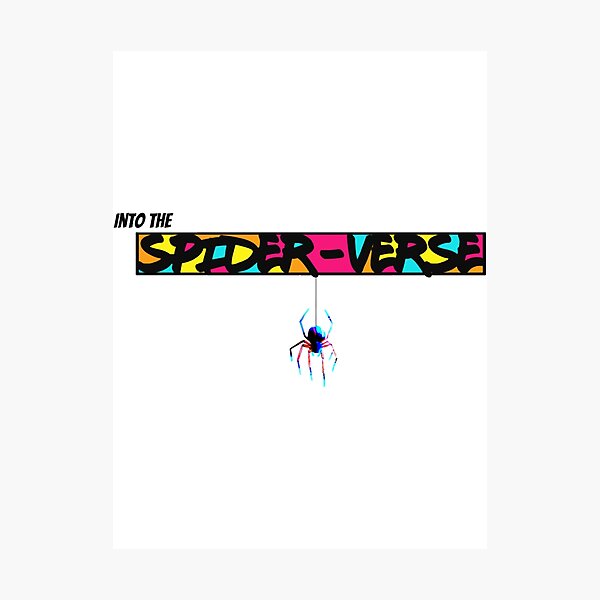 Item preview, Into the Spider-Verse Graphic designed and sold by saopiase.