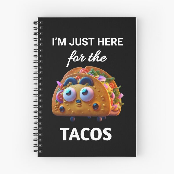 Item preview, I'm Just Here for the Tacos gifts designed and sold by Obinne.