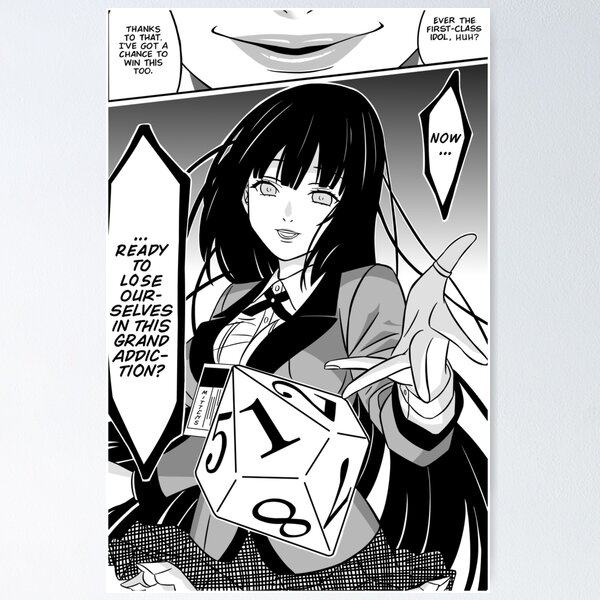 Item preview, Yumeko Jabami Kakegurui manga designed and sold by Inkjoa.