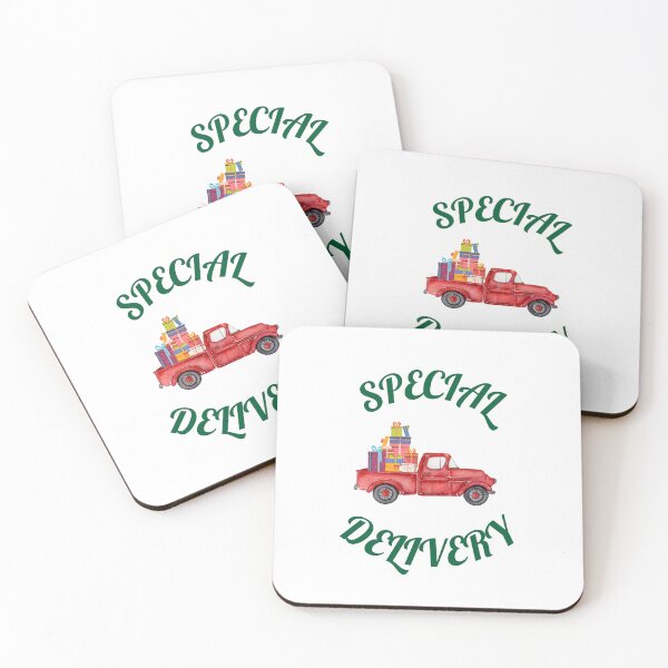 Item preview, Red Christmas Truck designed and sold by OYLOS.
