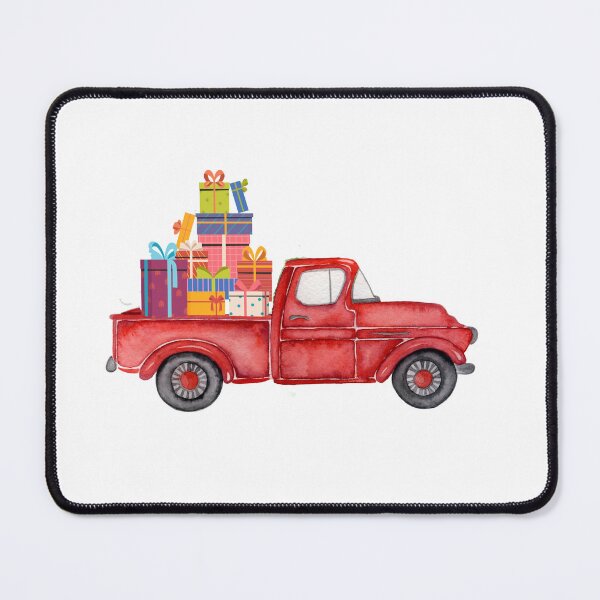 Item preview, Red Christmas Truck designed and sold by OYLOS.