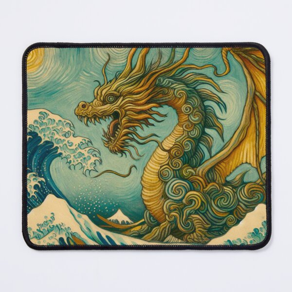 Item preview, Dragon Oil Painting - Van Gogh Style Dragon designed and sold by Star-Fragment.