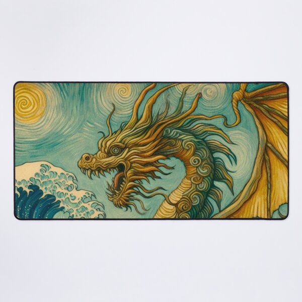 Item preview, Dragon Oil Painting - Van Gogh Style Dragon designed and sold by Star-Fragment.