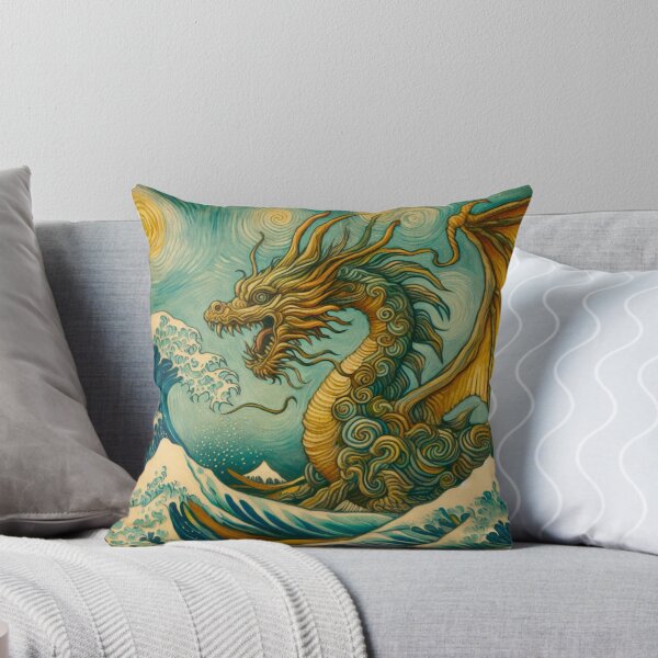 Item preview, Dragon Oil Painting - Van Gogh Style Dragon designed and sold by Star-Fragment.