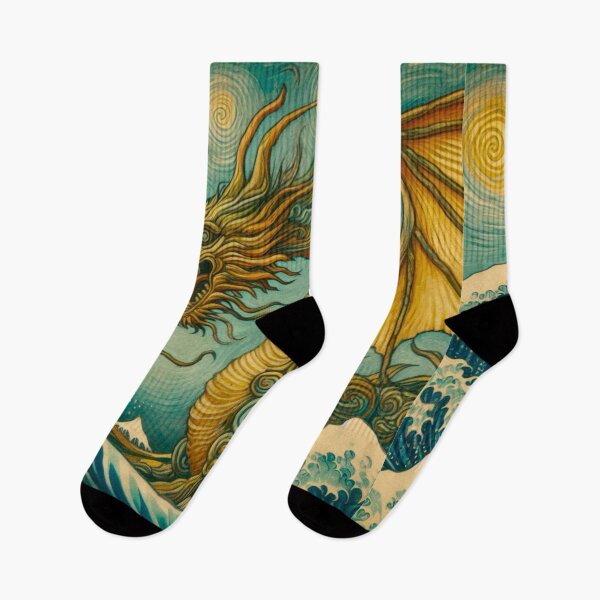 Item preview, Dragon Oil Painting - Van Gogh Style Dragon designed and sold by Star-Fragment.