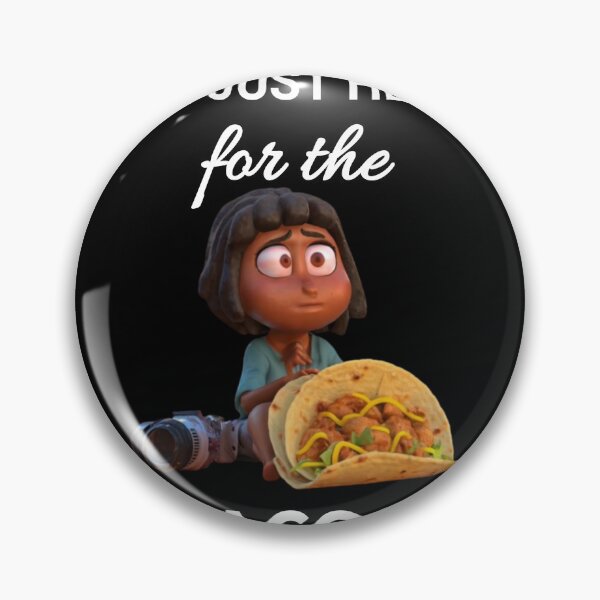 Item preview, Perfect Taco Shirt for Food Lovers - "I'm Just Here for the Tacos" meme designed and sold by Obinne.