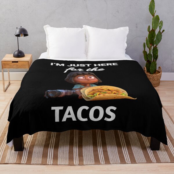 Item preview, Perfect Taco Shirt for Food Lovers - "I'm Just Here for the Tacos" meme designed and sold by Obinne.