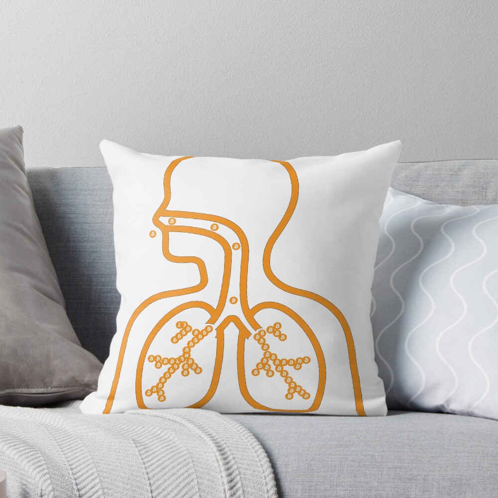 Item preview, Throw Pillow designed and sold by Crypto-Joe.