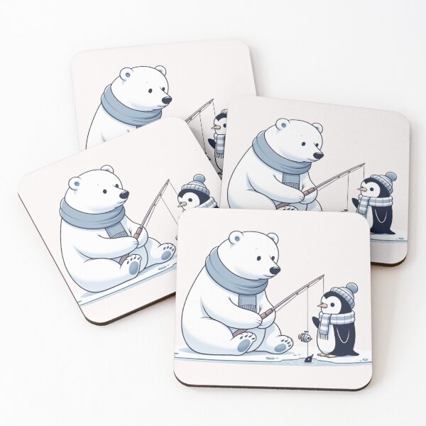 Item preview, a polar bear a. designed and sold by CoussaZau.