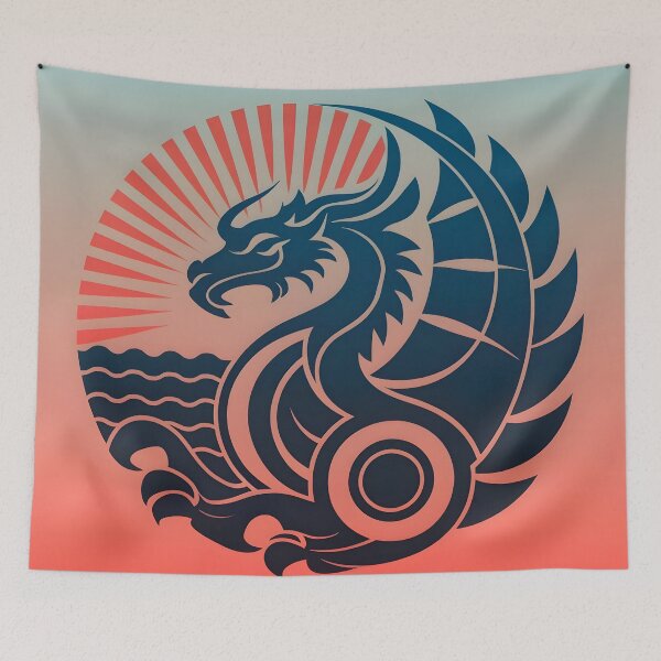 Item preview, Zen Dragonrise: Elegant Sunburst  designed and sold by DragonRealms.