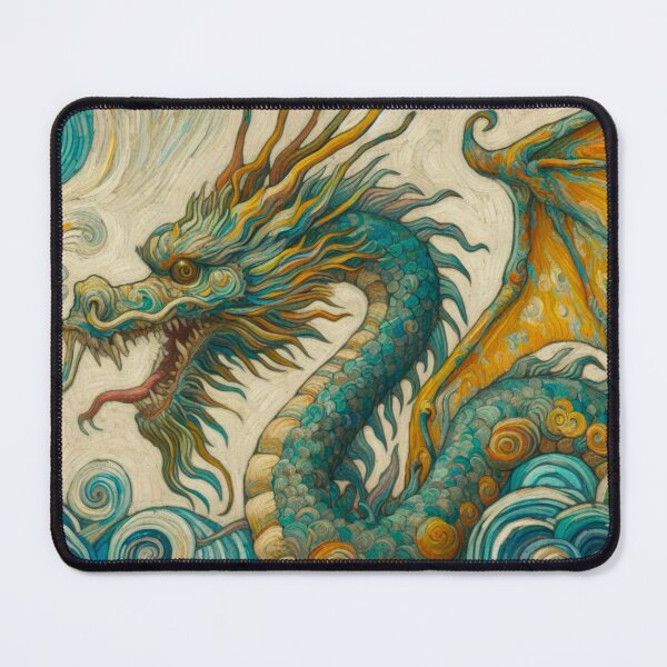 Item preview, Angry Dragon - Van Gogh Style Dragon designed and sold by Star-Fragment.