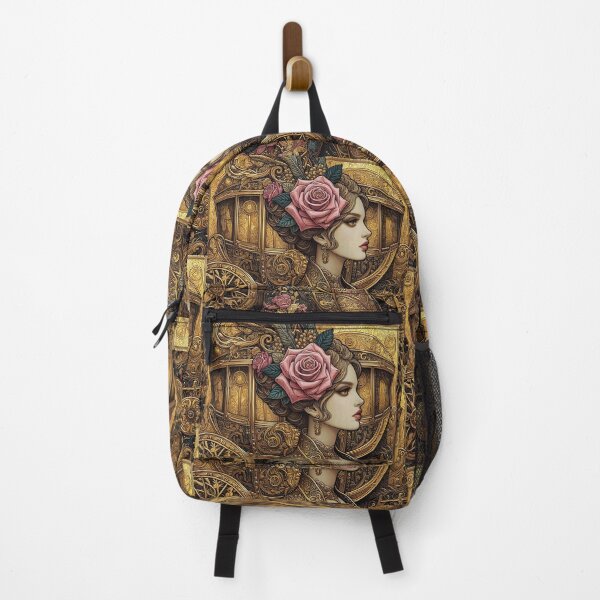 Item preview, Cinderella and her coach gold Steampunk designed and sold by CristalleLisa.