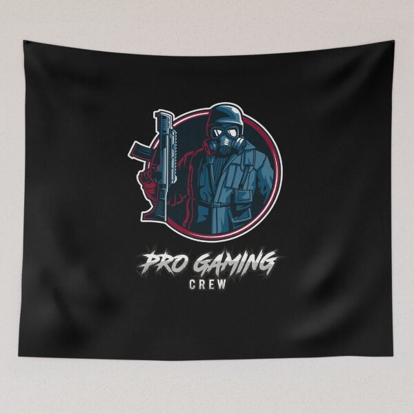 Item preview, Pro Gaming Crew Gas Mask Gunner Streamer Gamer eSports designed and sold by taaddison50.