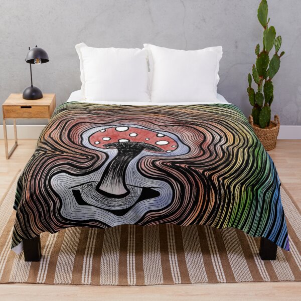 Item preview, Trippy mushroom designed and sold by Abstractgang.