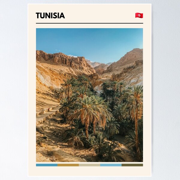 Item preview, Visit Tunisia (Travel The World) designed and sold by RabbitK.