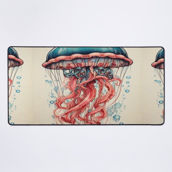 Item preview, Tattoo Jellyfish Animal Art designed and sold by druidwolfart.