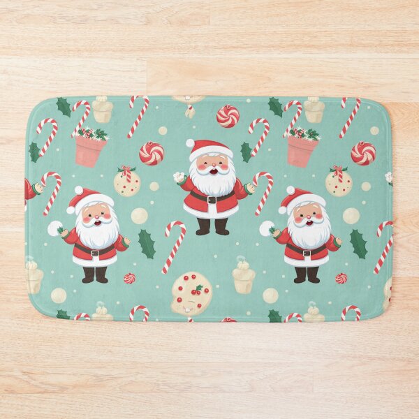 Item preview, Christmas animation seamless pattern. Christmas seamless pastel background. xmas festival. designed and sold by Whiteblueshop.