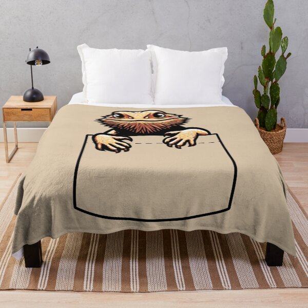 Item preview, Bearded Dragon Pogona Shirt Pocket Reptile Lizard Pet Lover Youth Light Background designed and sold by lunaticbear.