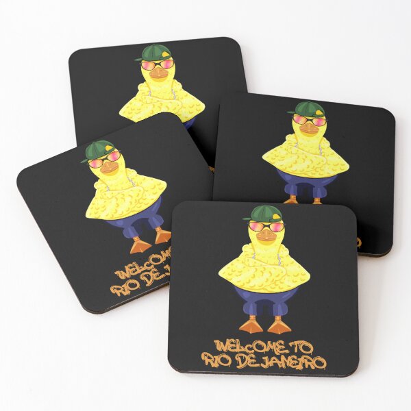 Item preview, Carioca Duckling Welcome to Rio de Janeiro designed and sold by LoreleiArts.