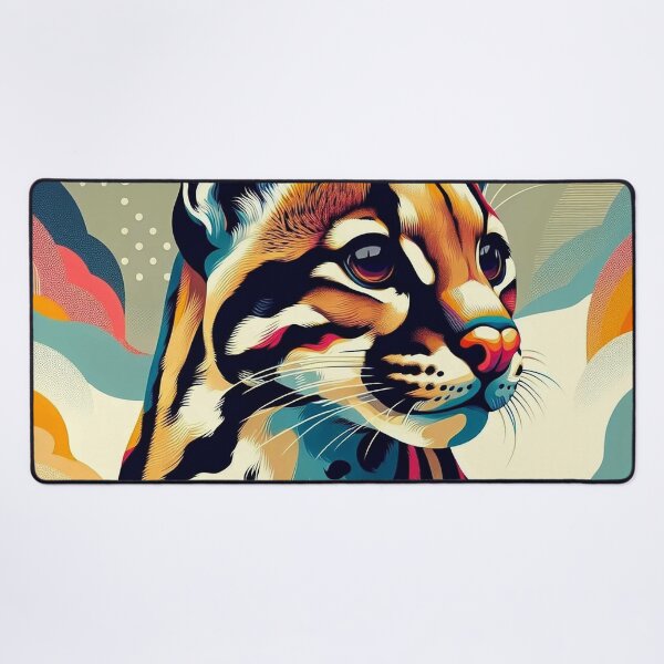 Item preview, Retro Ocelot designed and sold by ArgamaArts.