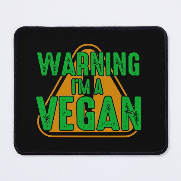 Item preview, Warning I am a Vegan - Cool Gifts For Vegan by FanityPrints designed and sold by FanityPrints.