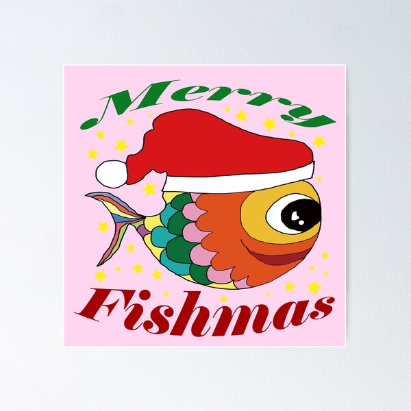 Item preview, Merry Fishmas designed and sold by EunsooLee.