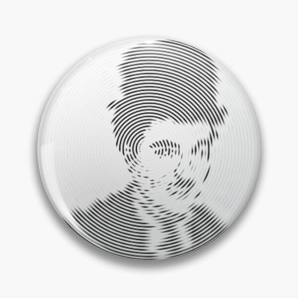 Item preview, Charlie Chaplin Spiroglyph Low Poly Art designed and sold by SpiroJo.