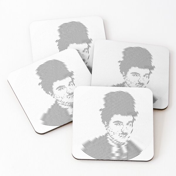 Item preview, Charlie Chaplin Spiroglyph Low Poly Art designed and sold by SpiroJo.