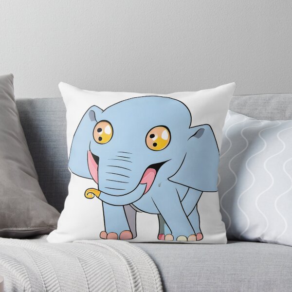Item preview, CUTE LITTLE BLUE ELEPHANT BIG EYES. designed and sold by Sanny88.
