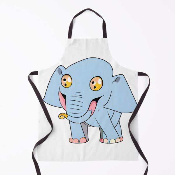 Item preview, CUTE LITTLE BLUE ELEPHANT BIG EYES. designed and sold by Sanny88.