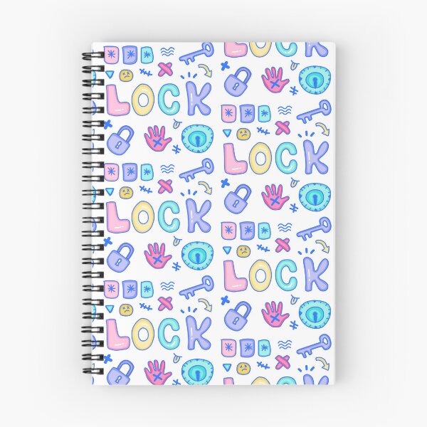 Item preview, Colorful Cute Lock designed and sold by littleflabby.