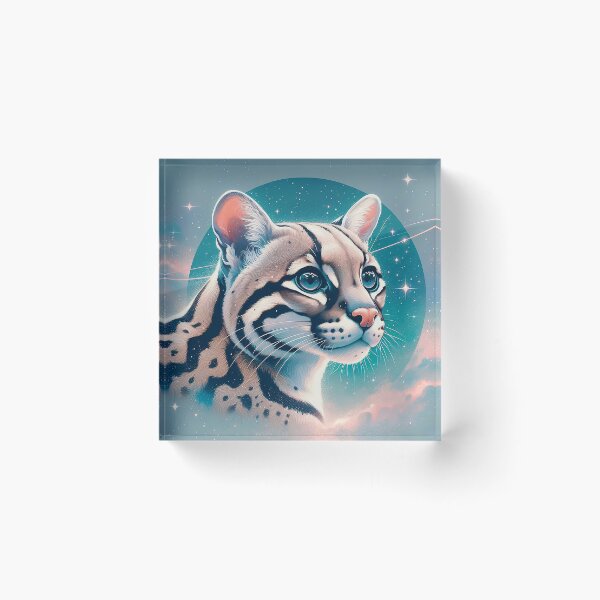 Item preview, Sci-Fi Ocelot designed and sold by ArgamaArts.