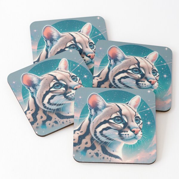 Item preview, Sci-Fi Ocelot designed and sold by ArgamaArts.