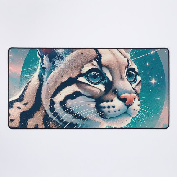 Item preview, Sci-Fi Ocelot designed and sold by ArgamaArts.