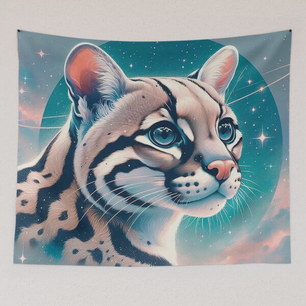 Item preview, Sci-Fi Ocelot designed and sold by ArgamaArts.