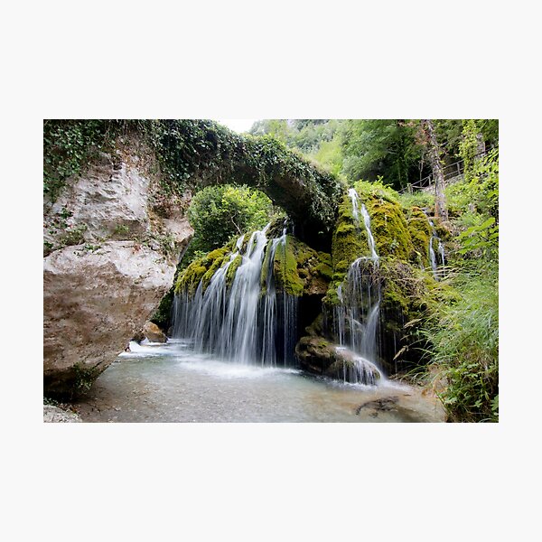 Capelli di Venere waterfalls Photographic Print