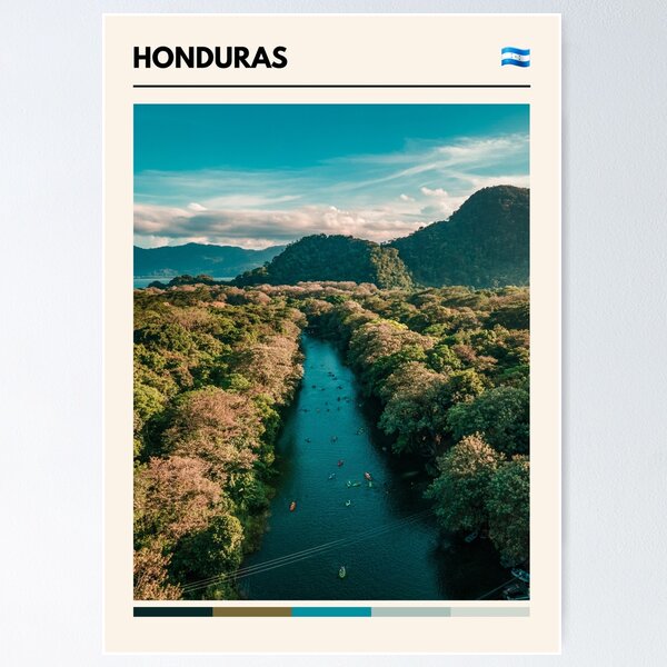 Item preview, Visit Honduras (Travel The World) designed and sold by RabbitK.